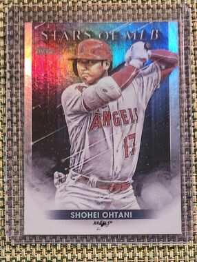 Shohei Ohtani Holograph Baseball Card